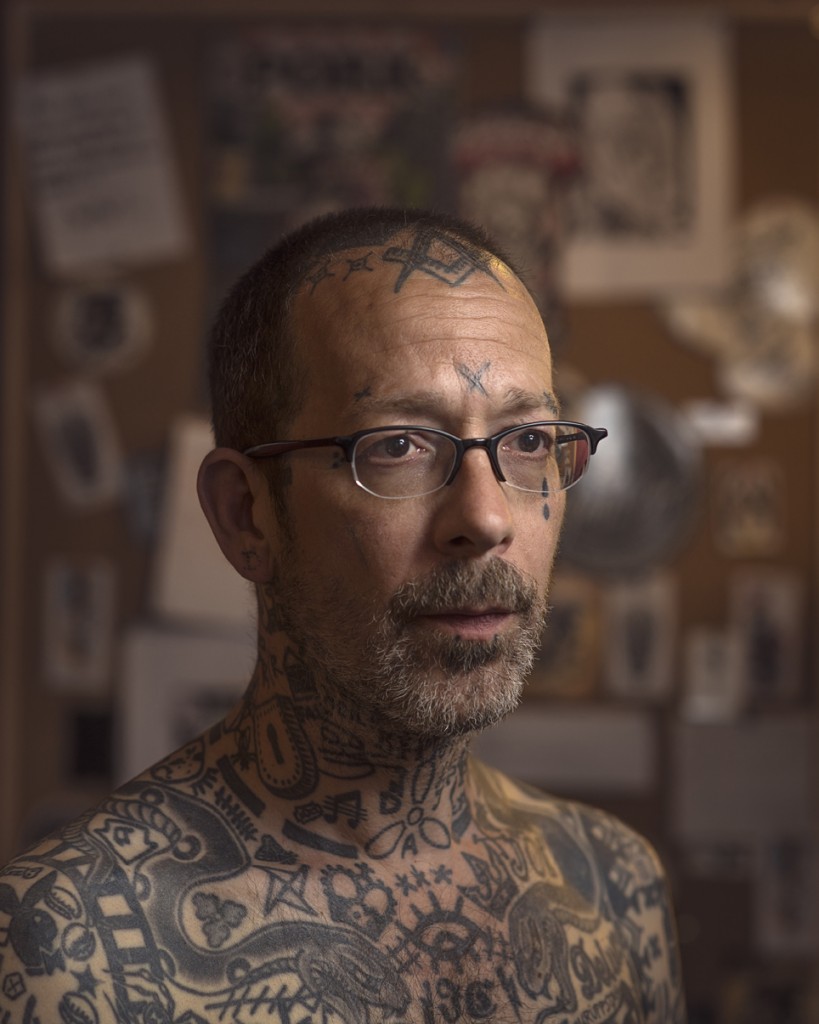 Exclusive New Images In Mark Leavers Facial Tattoo Project Thingsandink 