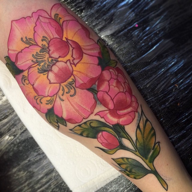 Peony Tattoo – Things&Ink