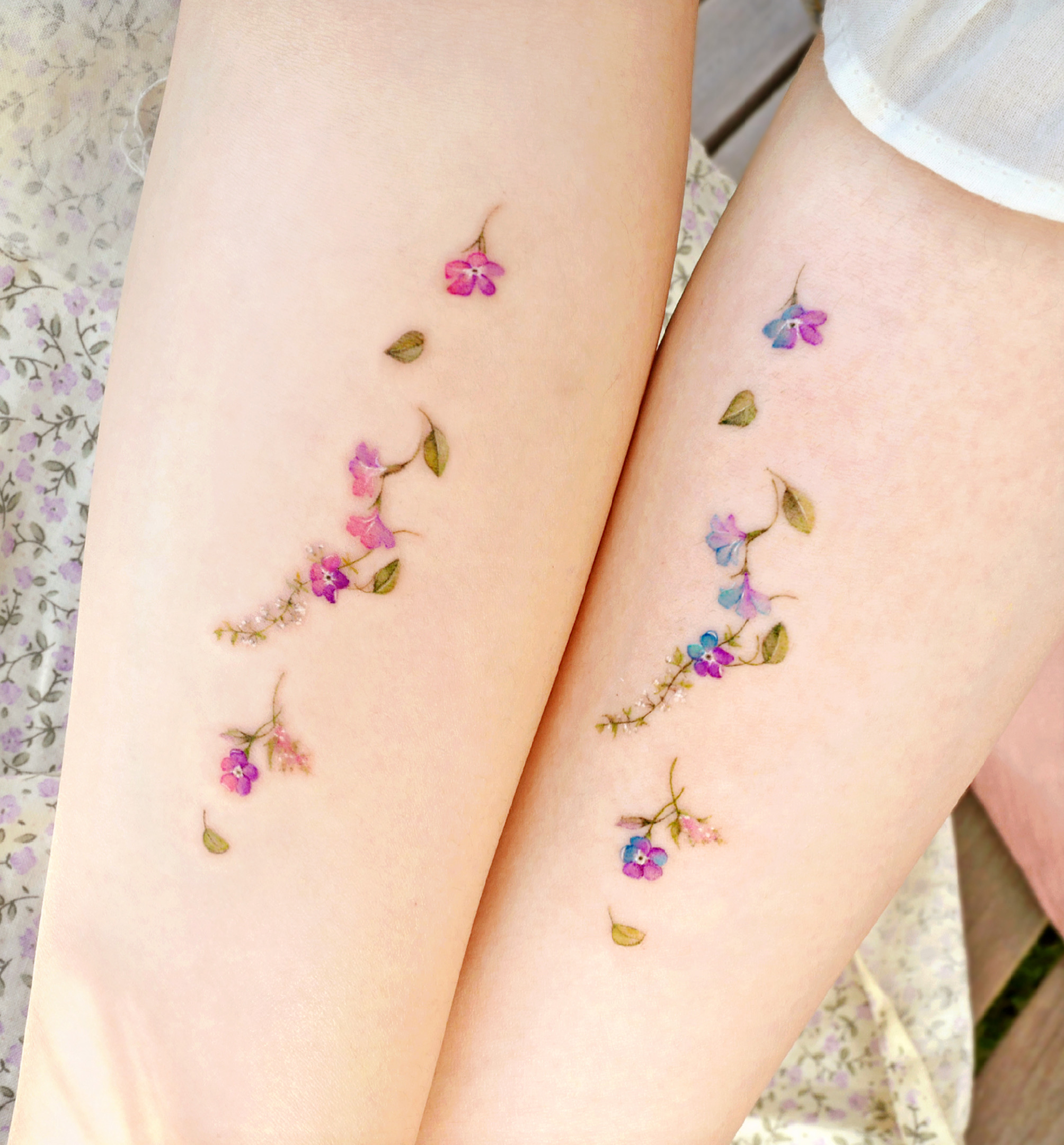 These Flower Tattoos Are a New Way to Get Floral Ink  Teen Vogue