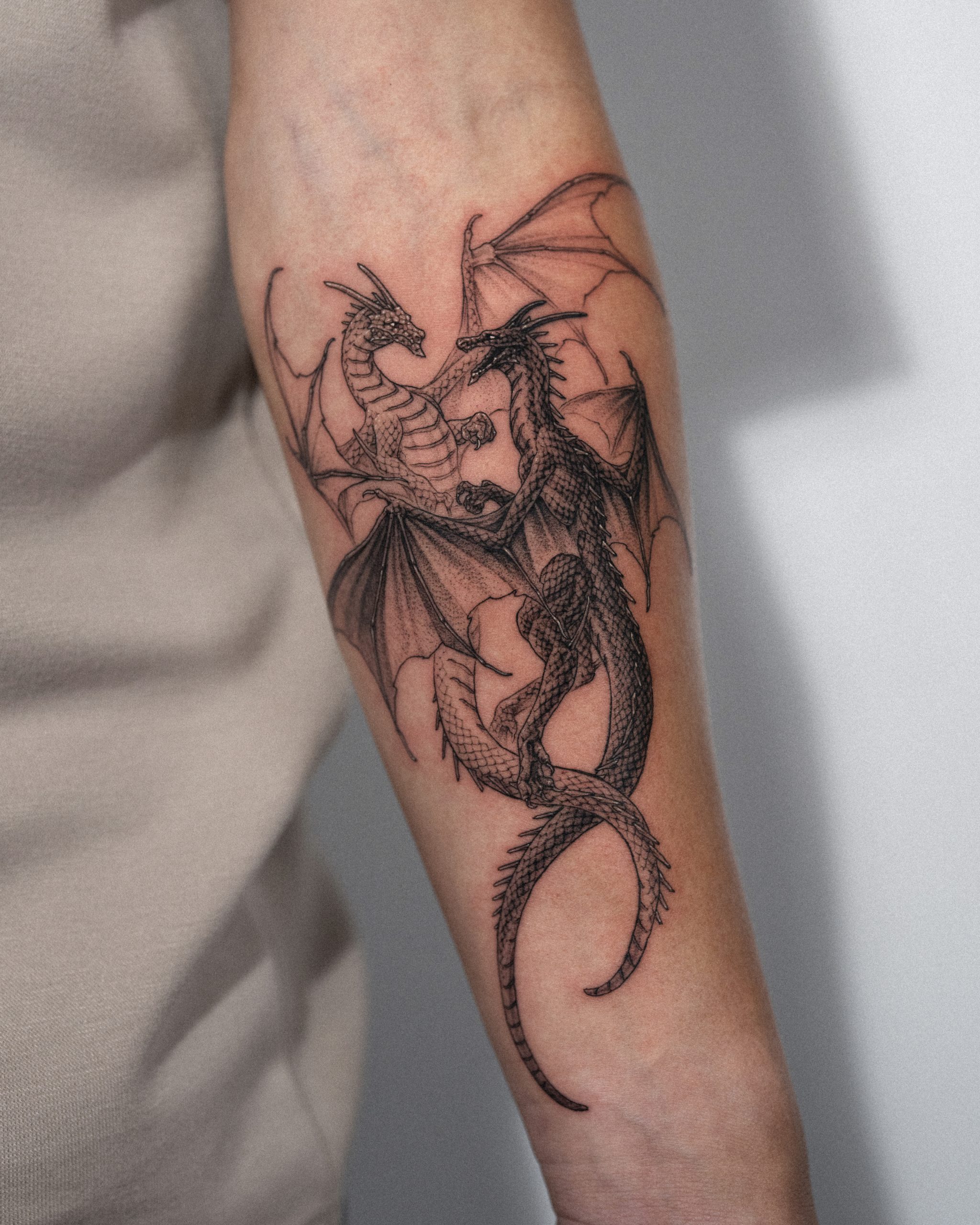 Dragon Tattoo Designs Female Dragon Tattoo Sketch Ideas - Crealandia