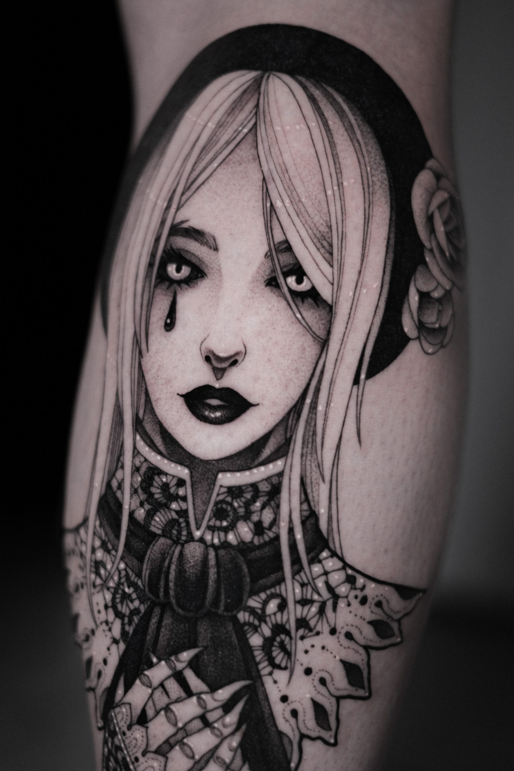 How will these dark horror style tattoos age Afraid they might fade badly   rTattooDesigns