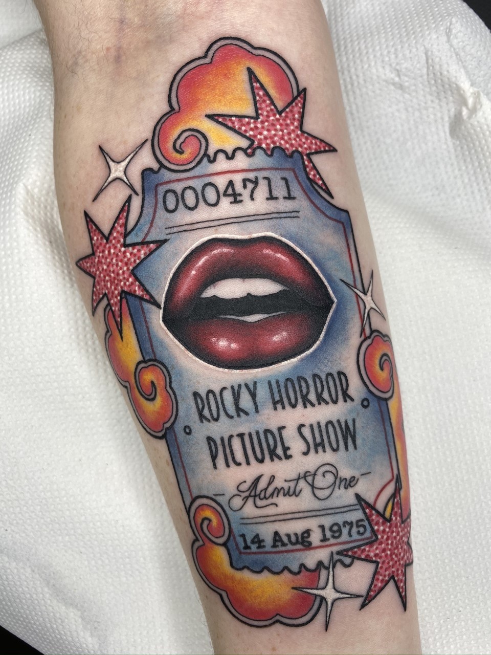 ROCKY HORROR SHOW X8 SET temporary tattoos WATERPROOF LAST 1 WEEK  eBay