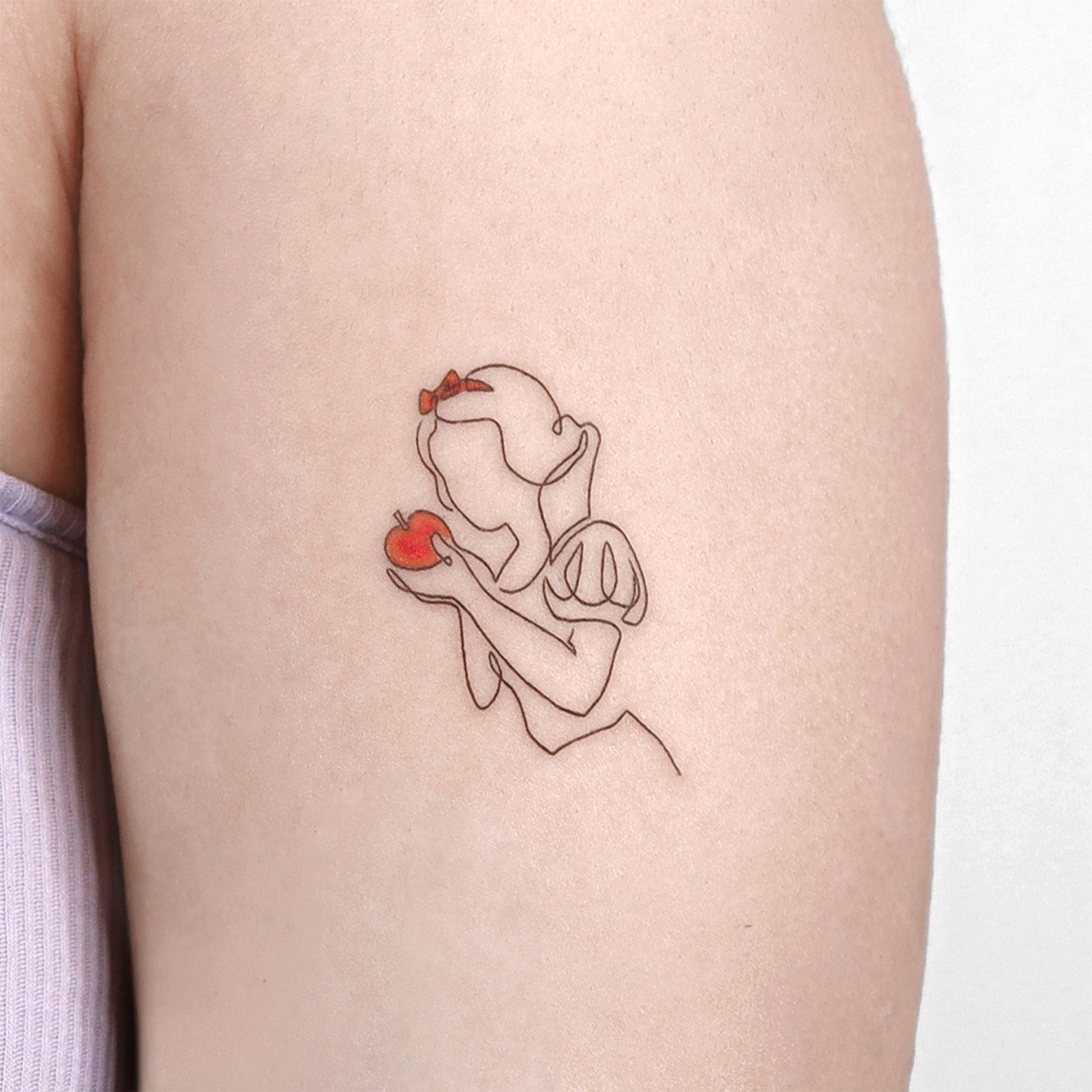 95 Single-Line Tattoos That Are Pure Perfection | Bored Panda
