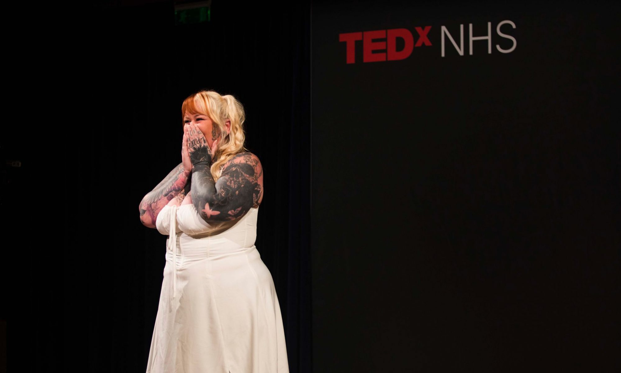 Lucy Thompson speaks at TEDxNHS